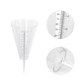 thumbnail image 2 of BRIGHTFUFU 1pc cono en forma de calibre de lluvia enchufe copa de medición copa de lluvia transparente, 2 of 8