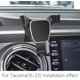 thumbnail image 2 of Soporte para teléfono de coche para Toyota Tacoma 2016, 2017, 2018, 2019, 2020, 2021, 2022, 2023, accorios de navegación para decoración interior, soporte para teléfono celular, 2 of 5