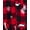 Red Plaid Pattern, variant on ANLIQI Matching Christmas Pajamas for Couples Plaid Flannel Loungewear, Super Soft & Warm with Pockets(DR_L)