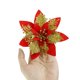 thumbnail image 5 of 5 piezas de adornos colgantes para árbol de Navidad con flores rojas, corona navideña para bricolaje, decoraciones navideñas para el hogar, Año Nuevo, Navidad 2024, 5 of 5