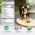 thumbnail image 2 of King's Cupboard Organic Hot Fudge Sauce, 7.2 oz - The Perfect Hot Chocolate Sauce for Topping Ice Cream & Desserts, Coffee Drizzle, Baking, Fondue, Gluten-Free, Kosher, All Natural, 2 of 7