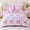 Bow03, variant on Comforter Sets Bed in a Bag for Girls, 6 count Bow Size Bedding Sets with Sheets for
