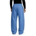 thumbnail image 5 of FGVCTG Men's Baggy Sweatpants, Solid Color Elastic Drawstring Wide Leg Jogging Pants with Pockets, Open Bottom Casual Sweat Pants for Everyday Wear Sky Blue S, 5 of 7