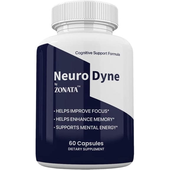Zonata Neuro Dyne Memory Support Supplement*, NeuroDyne Pills Advanced Formula, 60 Count