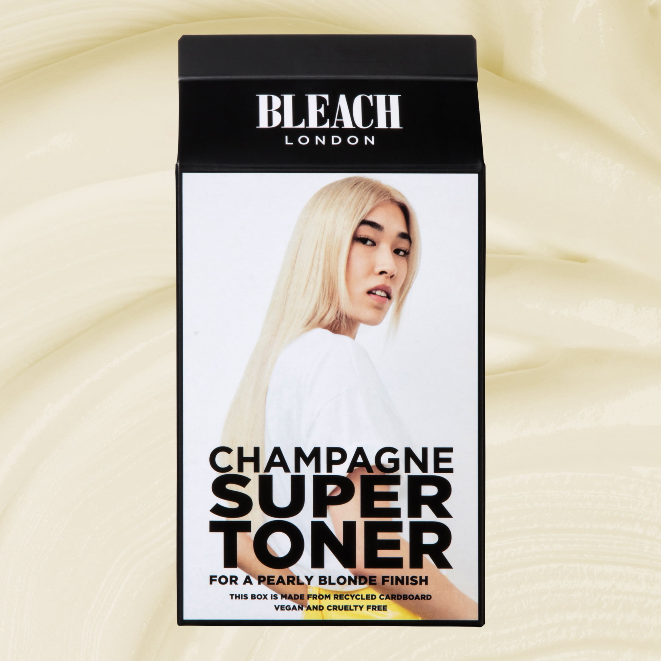 Bleach London Champagne Super Toner Kit, Semi-Permanent Hair Dye,  fl oz  