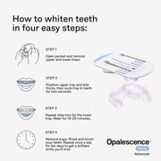 Opalescence Home Advanced Gel Prefill Teeth Whitening Trays 15% (10 Treatments) Hydrogen Peroxide PF