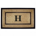 thumbnail image 1 of Nedia Home 18099H 22 x 36 in. Coir &amp; Rubber Frame Mat  Monogrammed H, 1 of 1