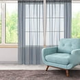 thumbnail image 6 of Semi Sheer Curtains Light Filtering Window Drapes Thermal Insulated Voile Panels -Free Sheer Curtains for Living Room, Bedroom Wedding,Photography Stage Decor Pipe and Drape System Compatible, 6 of 6
