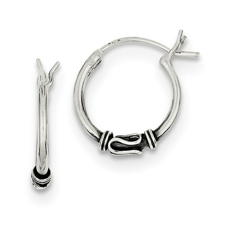 Making Wire Earrings - Silver Antiqued Hoop Wire and Clutch Earrings