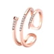 thumbnail image 5 of Fiudx Anillo de Circonita Cúbica, Elegante Joya con Diseño de Mariposa, Accesorio de Compromiso de Varios Niveles, Regalo Único para Seres Queridos, Propuesta de Matrimonio, Aniversario, Joyería para, 5 of 5