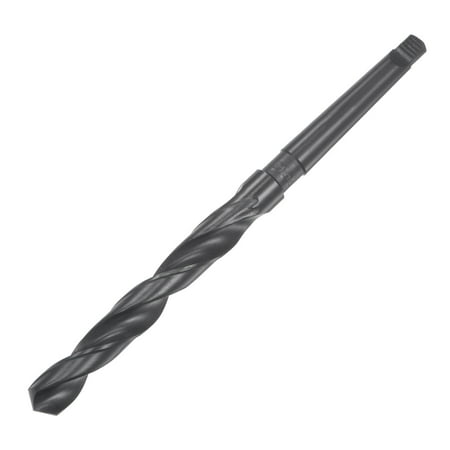 

Uxcell 13.9mm Twist Drill Bit with MT1 Morse Taper Shank 100mm Flute Length High-speed Steel Black Oxide