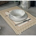 thumbnail image 3 of Vargottam Placemats- Placemat For Dining Table, Set Of 4- Printed & Reversible CottonNapkin-IndoorPlacematsFor Home & Kitchen Dining Table- Birds (Light Brown), 3 of 5