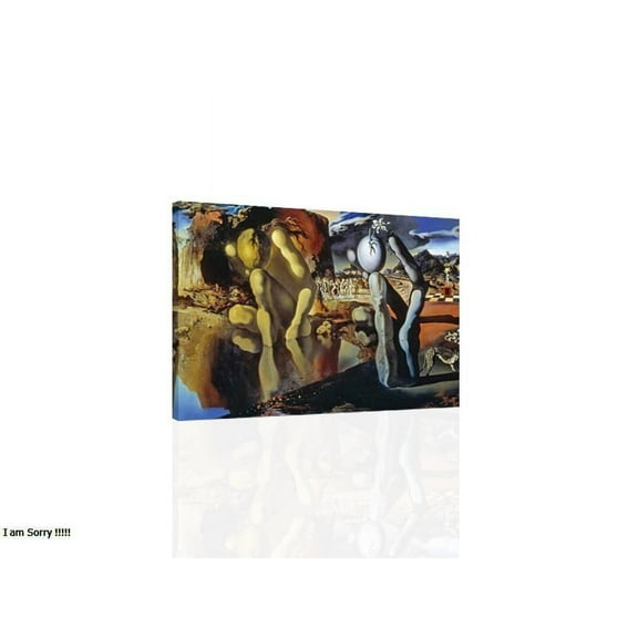 Salvador Dali 1937 Metamorphosis Of Narcissus - Canvas OR Print Wall Art
