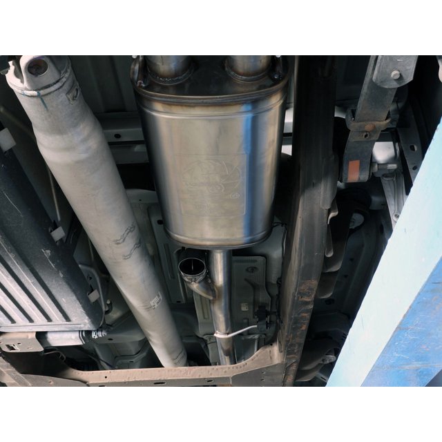 Advanced FLOW Engineering Exhaust System Kit 49-34132-B Gemini XV Cat-Back System; Stainless Steel; With Muffler; 3 Inch Pipe Diameter; Single Exhaust With Dual Exits; Side Exit