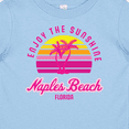 thumbnail image 4 of Inktastic Summer Enjoy the Sunshine Naples Beach Florida in Pink Boys or Girls Baby T-Shirt, 4 of 5