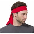 thumbnail image 5 of Transpirable, de secado rápido para hombres y mujeres - Gorro multiactividad (rojo) Banda para la cabeza deportiva universal antideslizante, 5 of 5