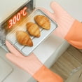 Heat Insulating Gloves Heat Resistants Gloves Silica Gel Kitchen Heat