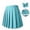 Light Blue, variant on Tqcoqu Women's Pleated A-Line Mini Skirt with Bow Tie,Adjustable Waist Zipper High Waist Skirts,Trendy Lightweight School Uniform Skirt for Back to School,Beige Women's XS-XXXL