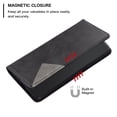 thumbnail image 4 of Allytechgroup Flip Wallet Case for iPhone 16, RFID Blocking PU Leather Case with Kickstand & Credit Card Slot Shockproof Back Cover Shell for iPhone 16, Black, 4 of 6
