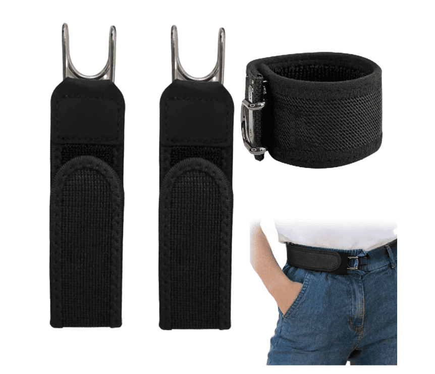 Skinny Metal Cinch Belt Adjustable Waist Belt Elastic Hook Fastening $_12.JPG?set_id=880000500F main image 2