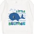 thumbnail image 3 of Inktastic Whale Little Brother Toddler Sweatshirt, 3 of 4