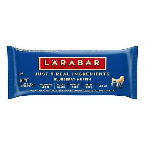 Larabar Muffin Bar Blueberry 1.6 oz (Pack of 16)