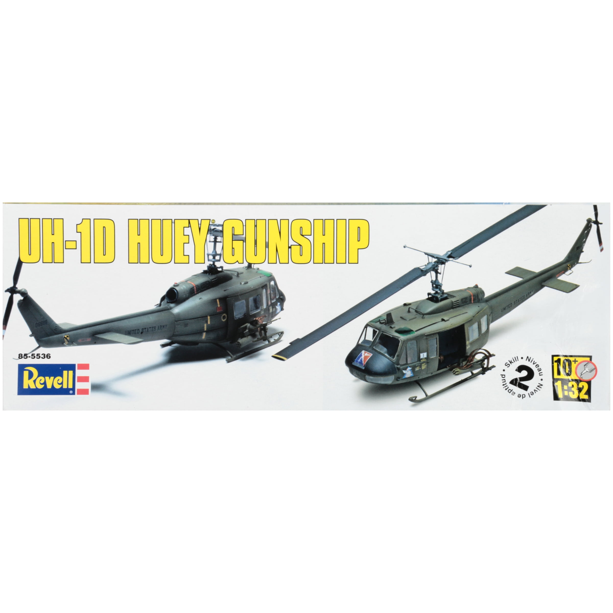 Revell 5536 Bell UH-1D Huey Gunship 1/32 Scale Plastic Model