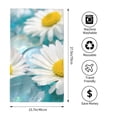 thumbnail image 4 of Kll Daisy Flowers Ultra Absorbent & Soft Hand Towels For Bath, Hand, Face, Gym And Spa-27.5x16in, 4 of 9
