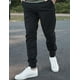 thumbnail image 4 of Pantalones de chándal Bilitry BIBONG para hombre, estilo chino cargo, negro, algodón, XXL, 4 of 8
