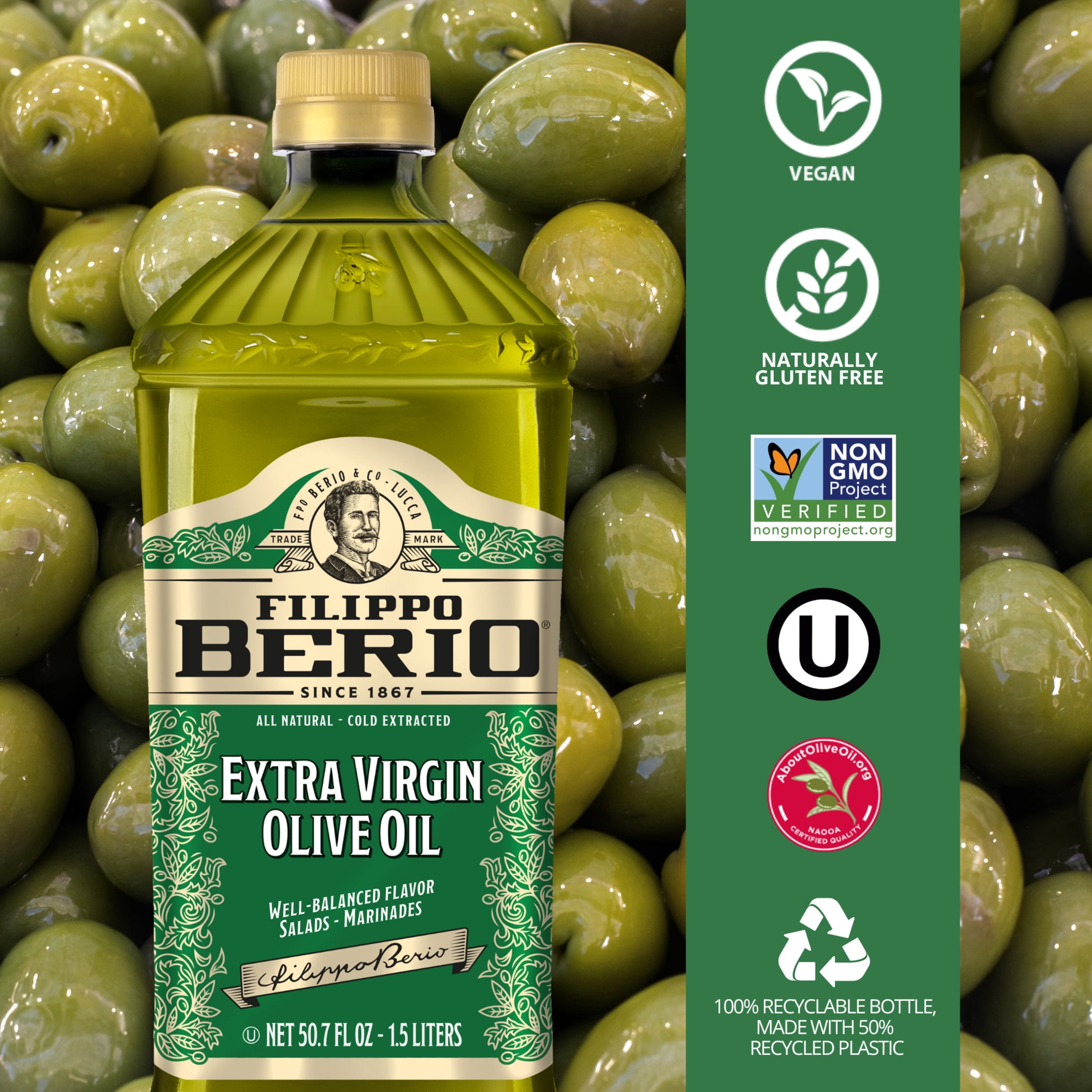Filippo Berio Extra Virgin Olive Oil 50.7 fl oz