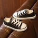 thumbnail image 3 of Zapatos de lona para niños, estilo coreano, con cordones, de caña baja, para niños y niñas, zapatos blancos para bebés, zapatos casuales de tela, 3 of 6