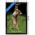 thumbnail image 2 of Famous Kitten Hang In There Poster Wall Poster, 22.375" x 34", 2 of 4