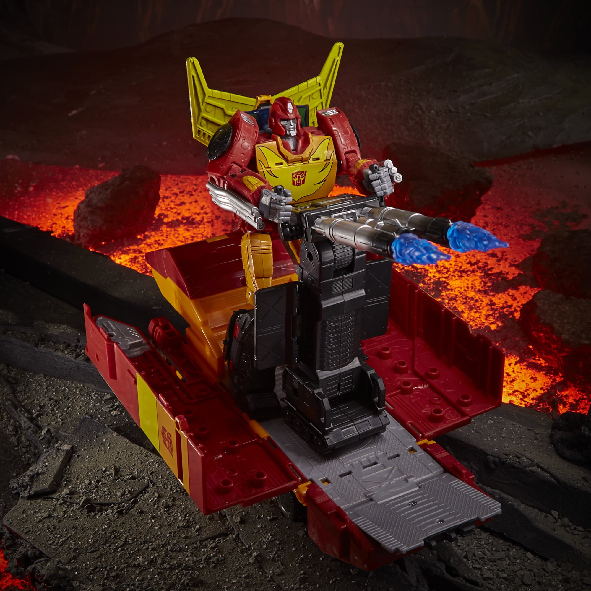 Transformers: Kingdom War for Cybertron Rodimus Prime Kids Toy Action Figure for Boys and Girls (12”)