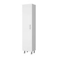 thumbnail image 4 of FM FURNITURE Clarno Tall Storage Cabinet, Single Door with Broom Hangers, 4 of 6