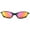 Rose, variant on Cyclops X-Juliets Metal Frame Polarized UV400 Ruby Iridium Sunglasses