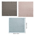 thumbnail image 3 of Bearachild 8 Uds paños toalla trapo paño de limpieza Waffle patrón absorbente de agua conveniente café accesorios de cocina azul Type3 NO3, 3 of 6