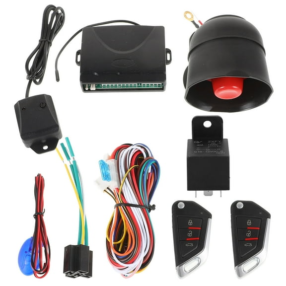 Niceauty Keyless Car Entry System Remote Starter Plastic Metal 1 Set