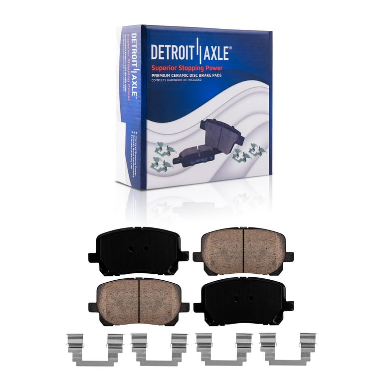 Complete Brake Kit For 2004-2008 Toyota Prius - Front Rotors & Pads, Rear Drums & Shoes Included