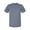 Collegiate Navy Heather, variant on - Sport T-Shirt - A376 - Grey Three - Size: S