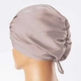 thumbnail image 6 of Double-Layer Satin Hair Bonnet - Adjustable Turban Style for All Hair Types - Prevents Frizz & Breakage While Sleeping - Unisex Design for Adults - H, 6 of 7