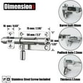 thumbnail image 2 of Safety Thickened 2 Pack with Padlock Hole Inch 4mm, 2 of 5