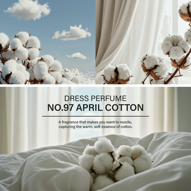 W.Dressroom No.97 April Cotton Scent, Anti-Bacterial