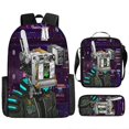 thumbnail image 1 of Skibidi Toilet Backpack Set de tres piezas (mochila + bolsa de comida + estuche para bolígrafos), 1 of 1
