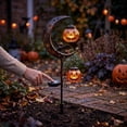 thumbnail image 6 of Solar Halloween Garden Stake Light, No Wiring Solar Powered Yard Stake Light, Versatile Halloween Decor for Garden Pathway Patio （Bat）, 6 of 7