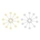 thumbnail image 5 of Broche de solapa Zulema Moda Unisex Dorado Oro 10 piezas, 5 of 8