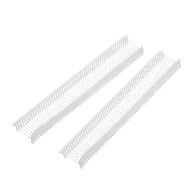 Uxcell 3000Pcs Standard Tag Gun Fasteners 0.7x0.3" White Garment Tags Barbs Attachments