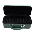 thumbnail image 2 of Portable Bangle Box with 15 Slot Inserts PU Leather Presentation Box Bracelet Display Box for Men  Green, 2 of 8