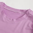 thumbnail image 4 of Sjldqy Womens T Shirts Short Sleeve Crew Neck Solid Post Surgery Shirt Full Open Snap Recovery Adaptive Clothing Loose Fit Breathable Summer Tops Shirts For Women Size Xl Light Purple, 4 of 6