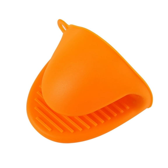 XKHAZA 2 Pack Silicone Oven Mitts Pot Holders Sets for Kitchen Heat Resistant Small Kitchen Mittens Rubber Air Fryer Mitts Mini Pot Pinch Grip for Cooking and Baking