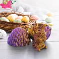 thumbnail image 4 of QTOCIO Easter Decorations, Easter Hollow Bunny Scale Collectible Model Toy Gift Set for Home Decoration, 4 of 5
